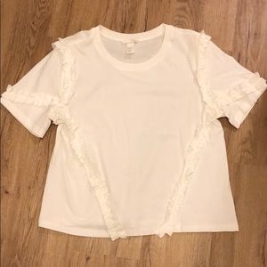 H&M white tee
